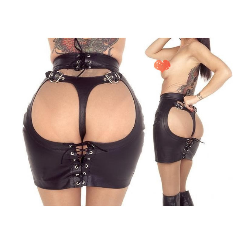 Women Sexy Open Butt Backless Lingerie